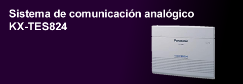 11. Sist. Com. Anal  KX-TES824